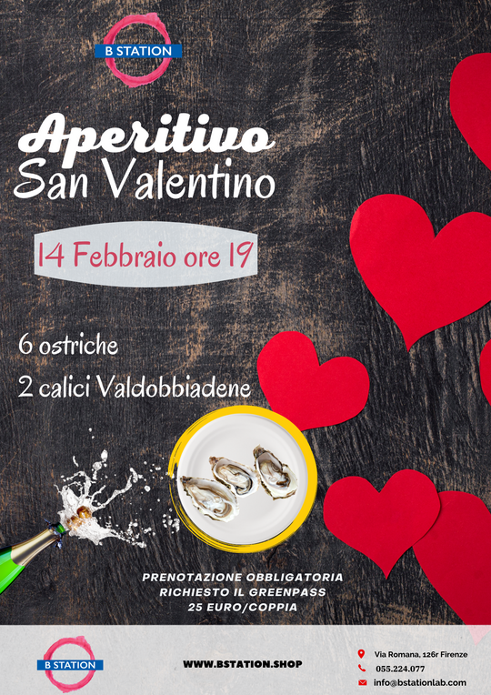 San Valentino - Aperitivo🦪 🥂